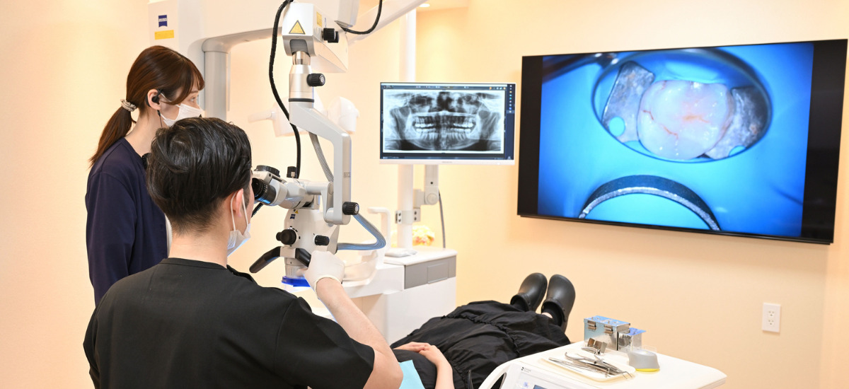 精密治療の裏側：拡大鏡・マイクロスコープの活用