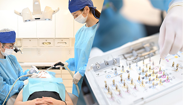 インプラント治療の豊富な実績